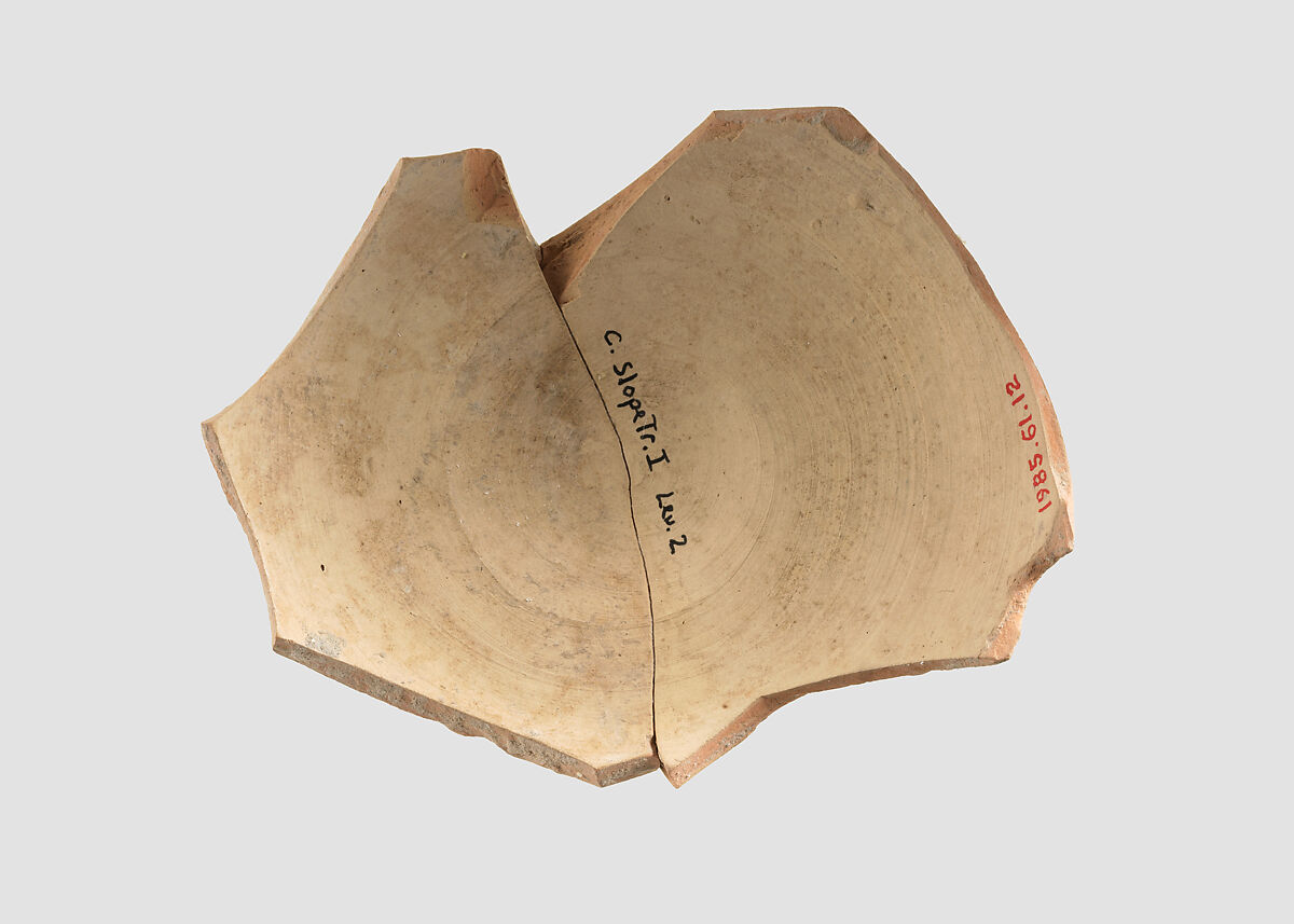 Vessel sherd, Ceramic, paint, Mitanni