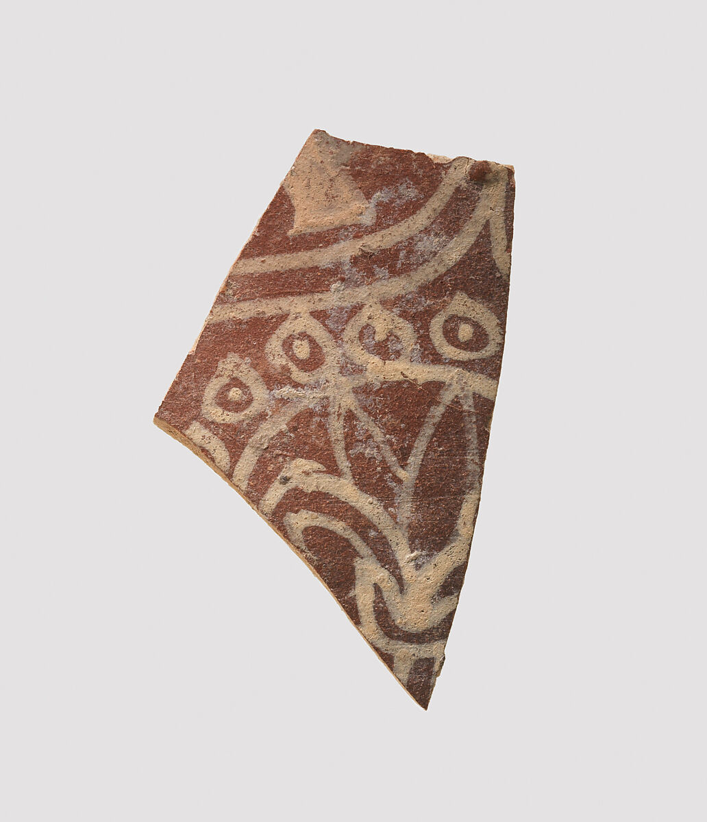 Nuzi ware sherd, Ceramic, paint, Mitanni 