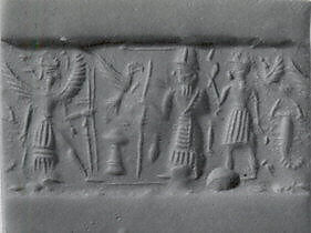 Cylinder seal, Hematite 