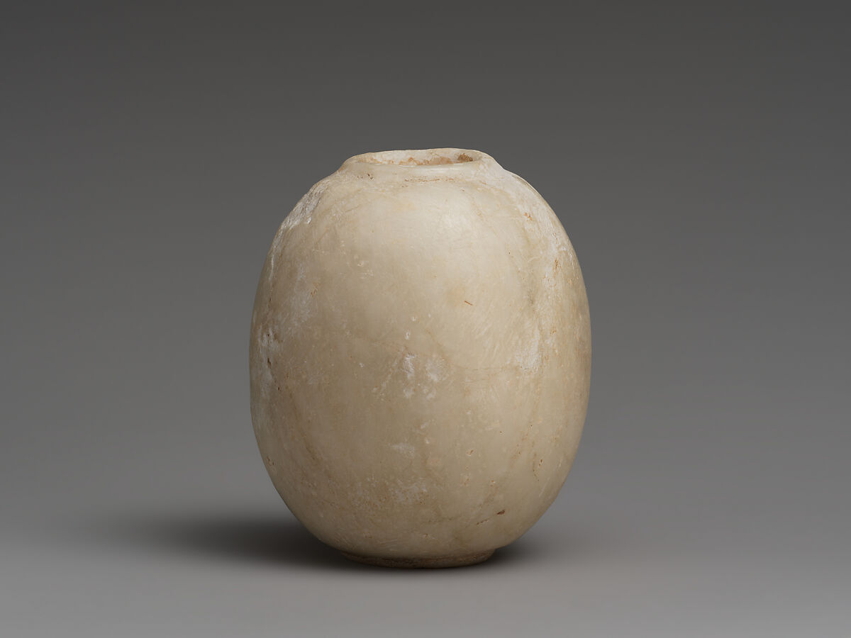 Mace head, Stone, white 