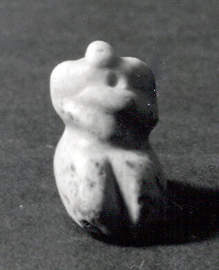 Seated figure, Limestone 