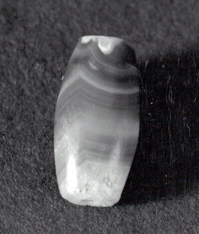 Bead, Banded agate 