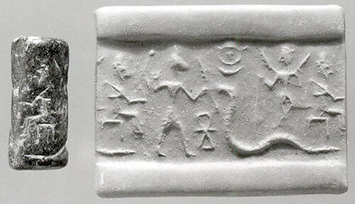 Cylinder seal, Steatite (?) 