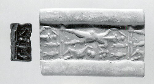 Cylinder seal, Hematite 