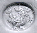 Stamp seal, Quartz, chalcedony, Sasanian 