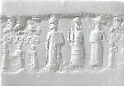 Cylinder seal, Stone, Mitanni 