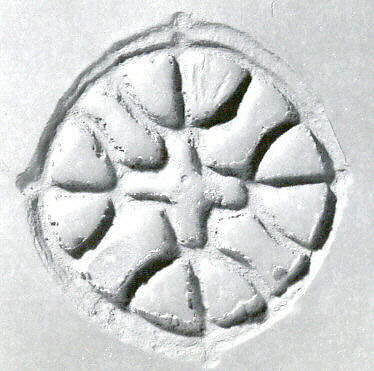 Compartmented stamp seal, Copper alloy, Bactria-Margiana Archaeological Complex 