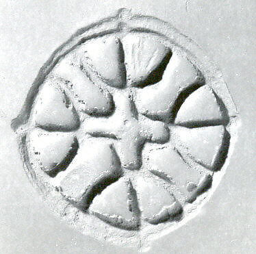 Compartmented stamp seal