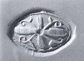 Cowroid seal, Stone 