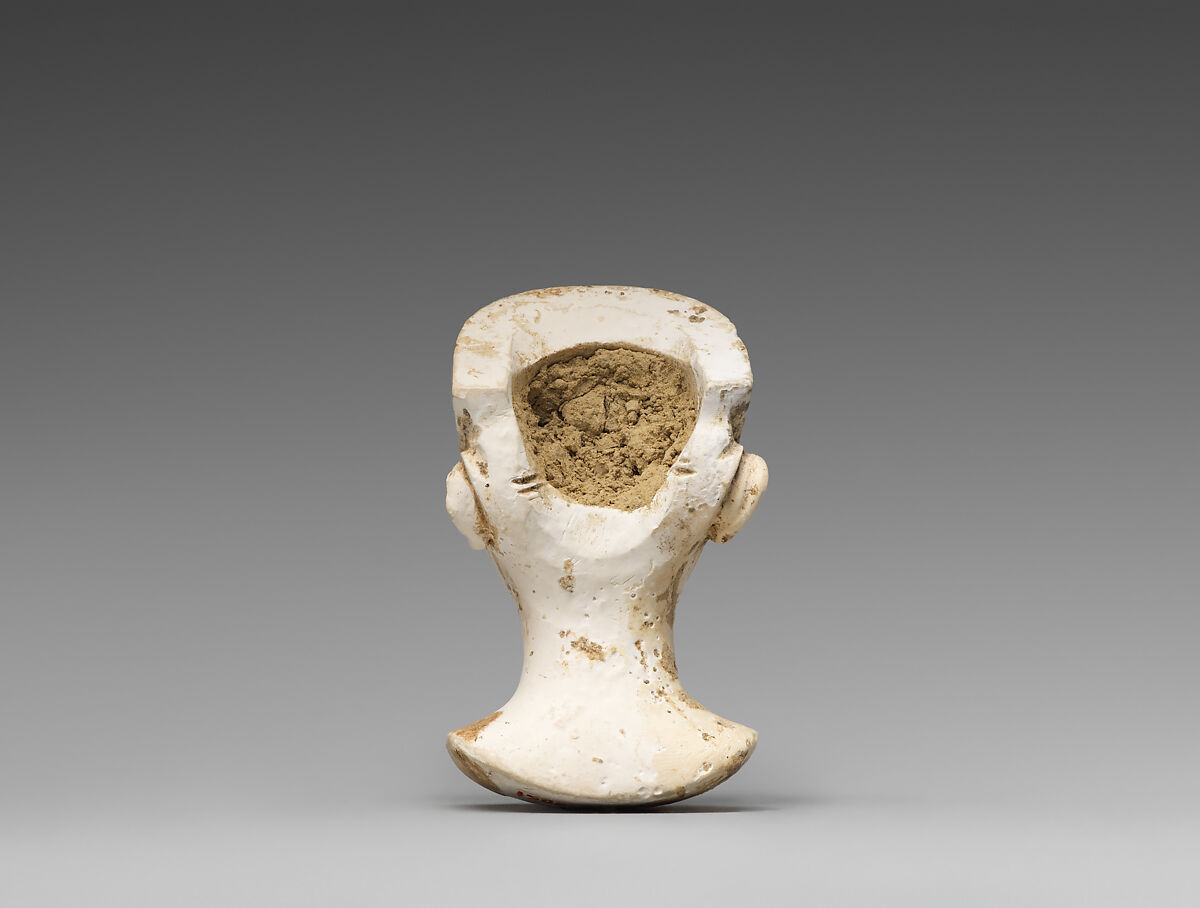 Head of a female, Limestone or lime plaster, Bactria-Margiana Archaeological Complex