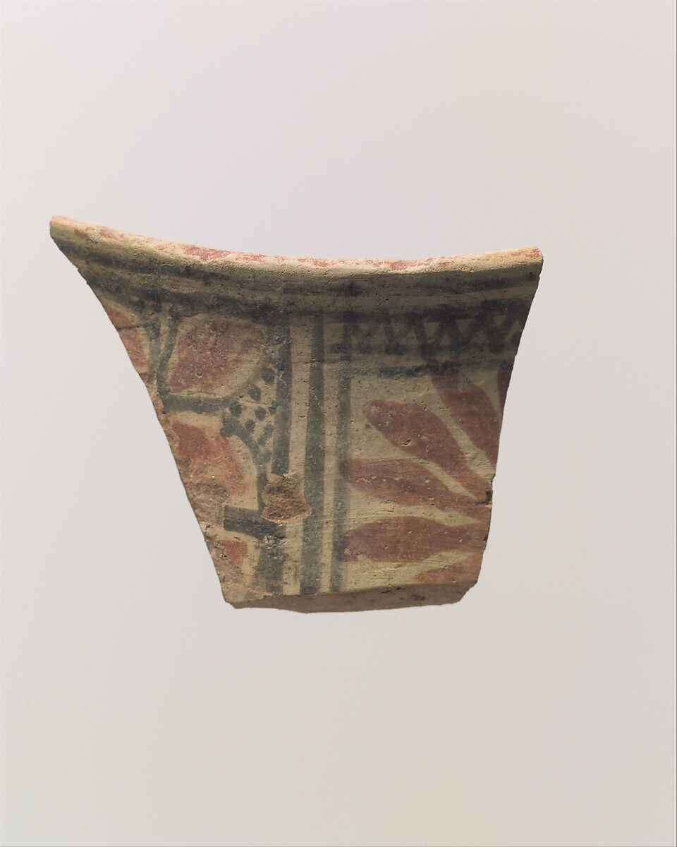 Sherd, Ceramic, paint, Halaf 