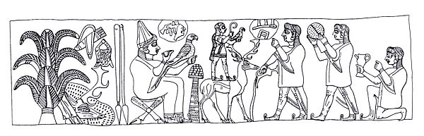 Vessel terminating in the forepart of a stag, Silver, gold inlay, Hittite