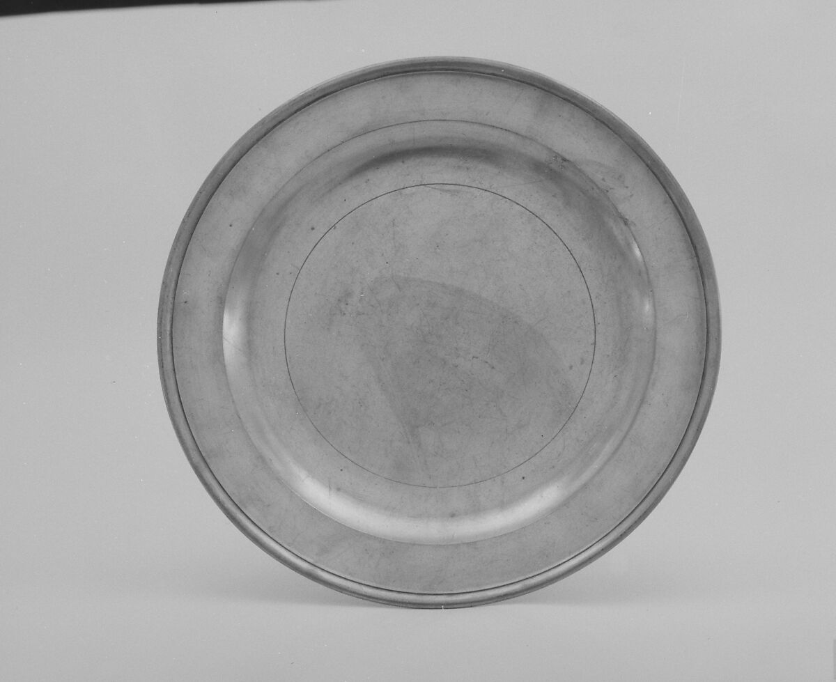 Dish, Richard Austin (died 1817), Pewter, American 