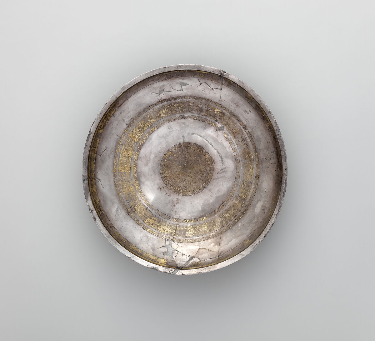 Silver gilt bowl