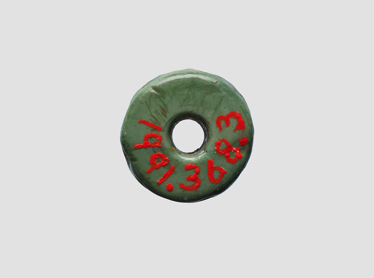 Cylinder seal and modern impression: goddess leading a worshiper to a seated deity; bull god, Quartzite, Old Assyrian Trading Colony