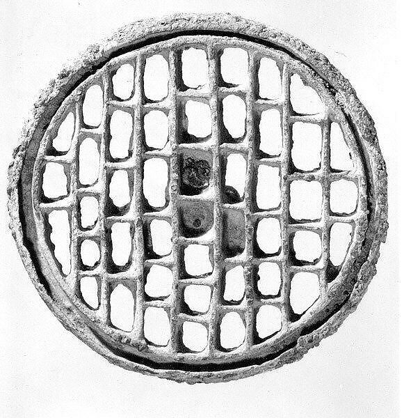 Compartmented stamp seal, Copper alloy, Bactria-Margiana Archaeological Complex 