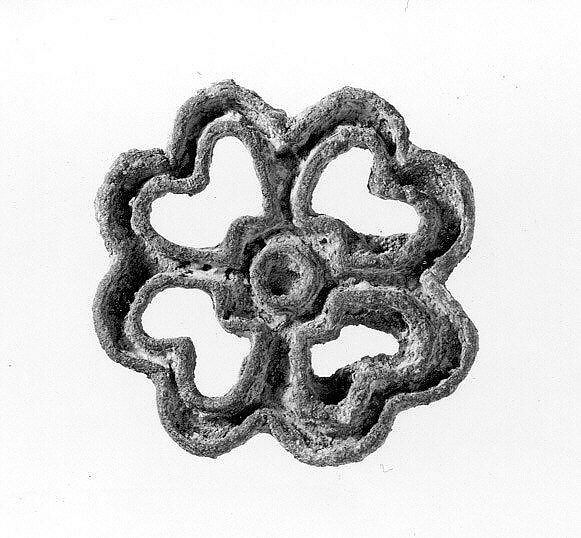 Compartmented stamp seal, Copper alloy, Bactria-Margiana Archaeological Complex 