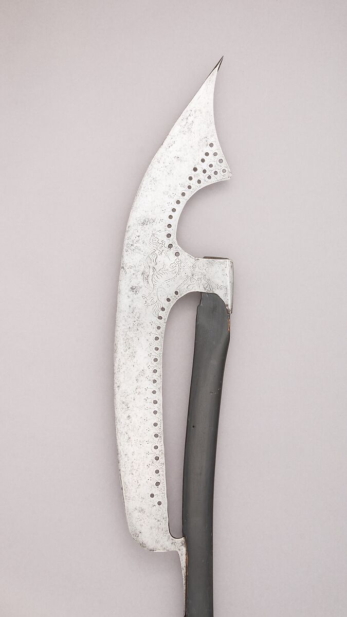 Berdiche, Steel, wood, Russian