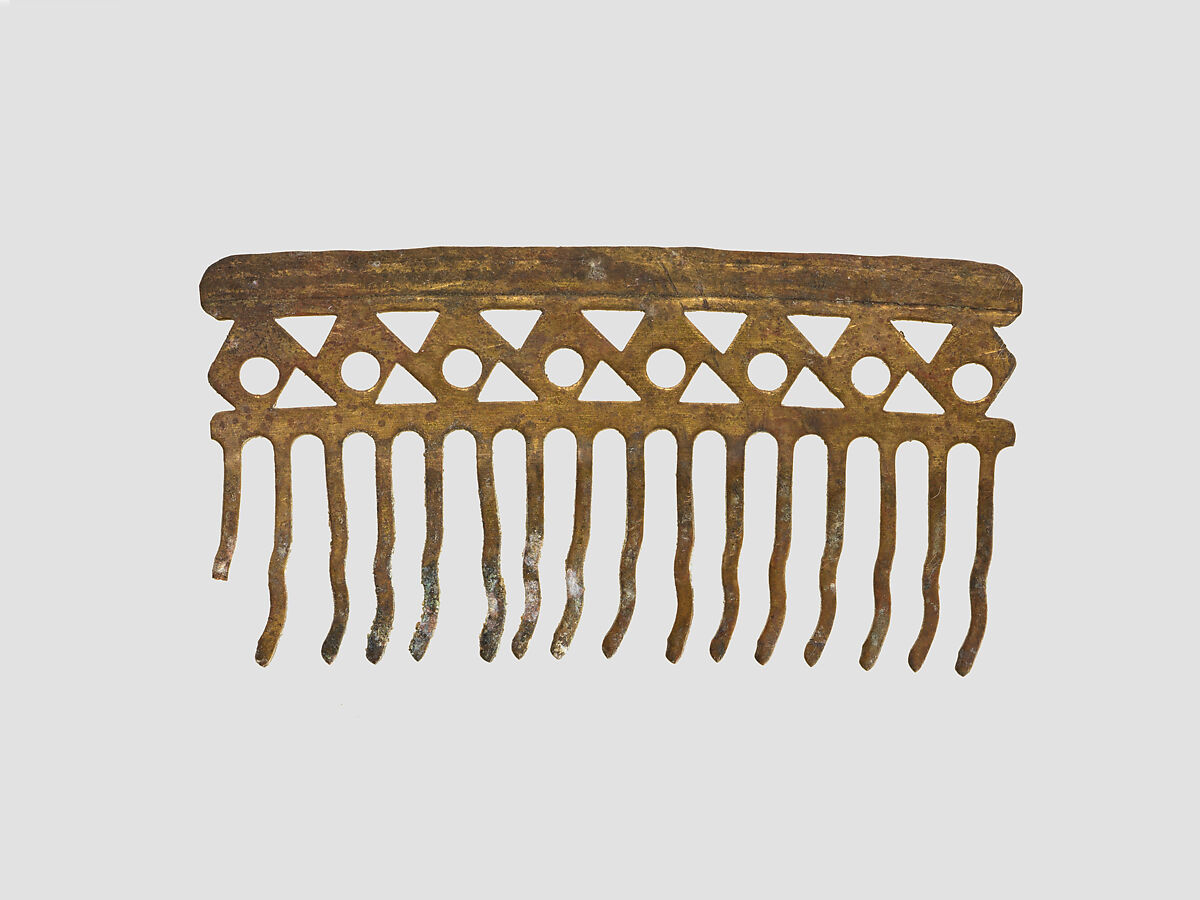 Bronze comb, Bronze, Alanic 