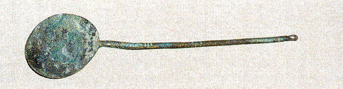 Cosmetic spoon pendant, Metal, Alanic 