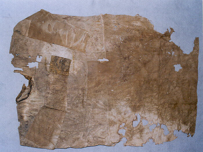 Women’s linen and silk-trimmed upper body garment (tunic), Linen, silk, Alanic