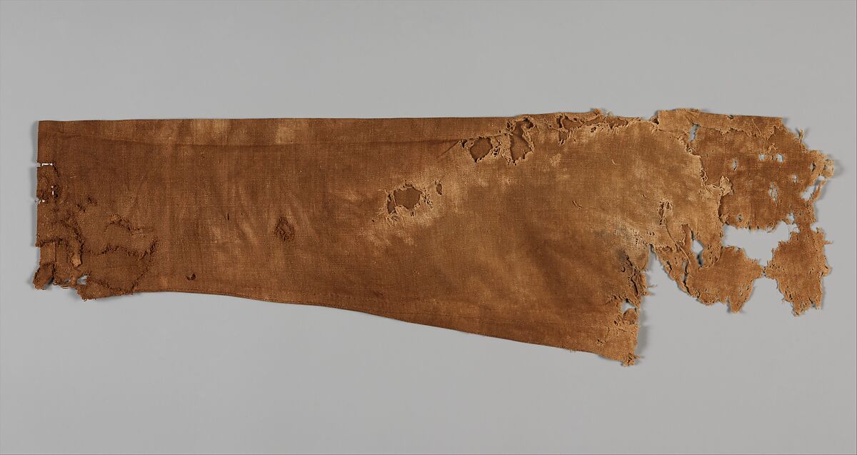 Part of a linen sleeve, Linen, Alanic