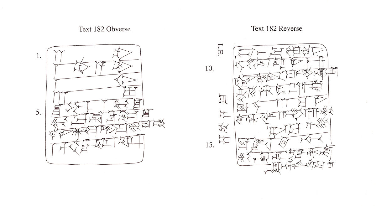 Cuneiform tablet: animal account, Clay, Neo-Sumerian