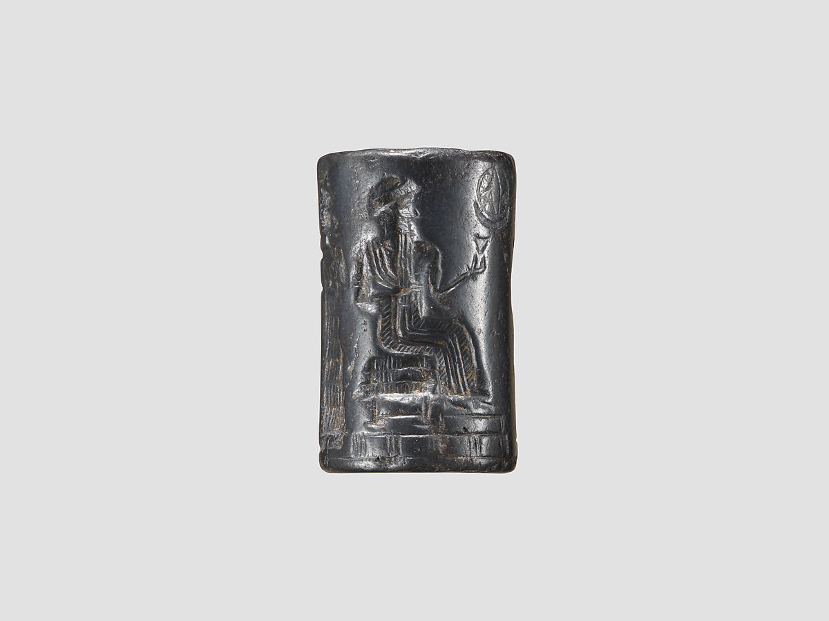 Cylinder seal, Hematite
