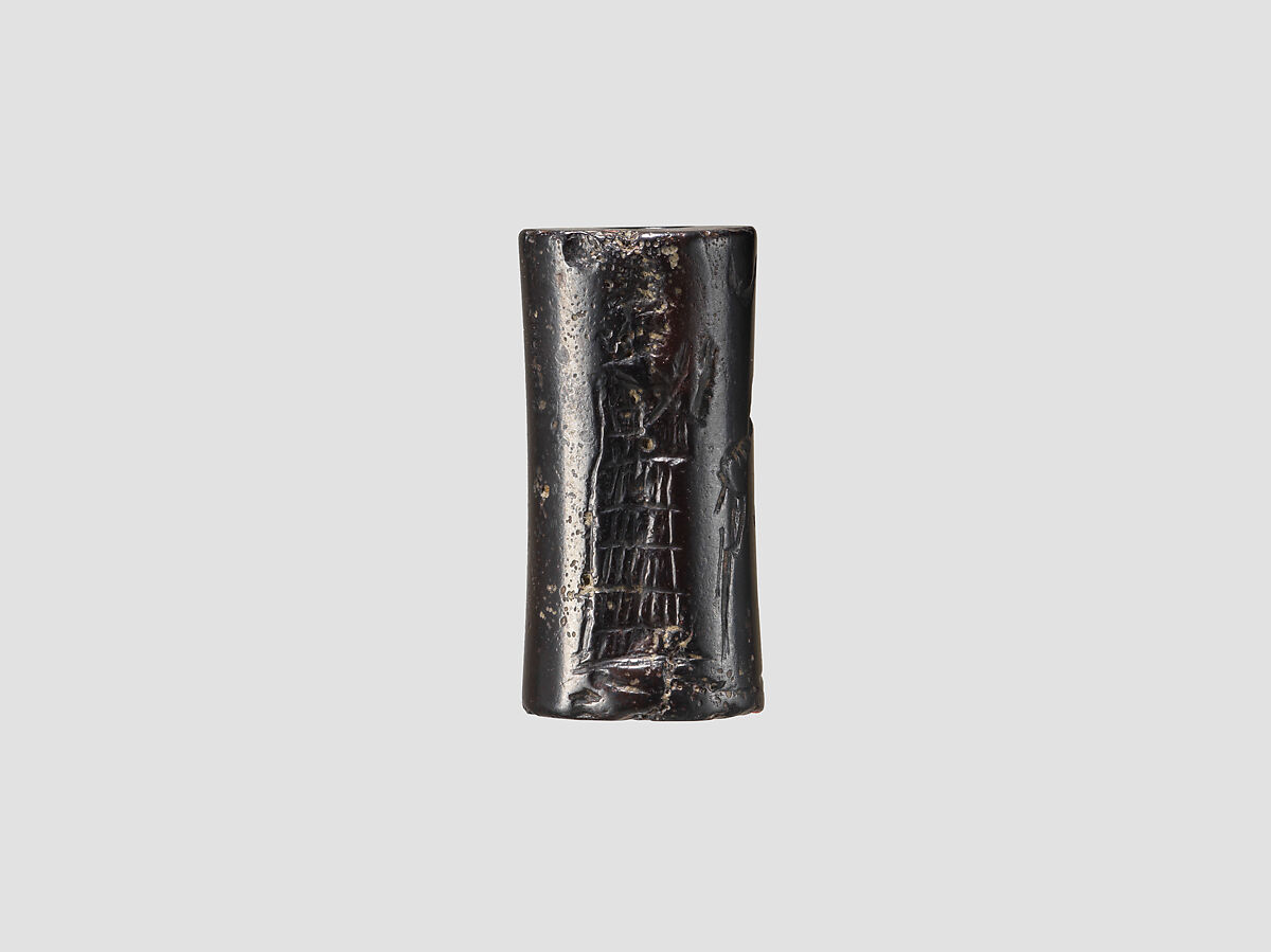 Cylinder seal, Goethite, Babylonian