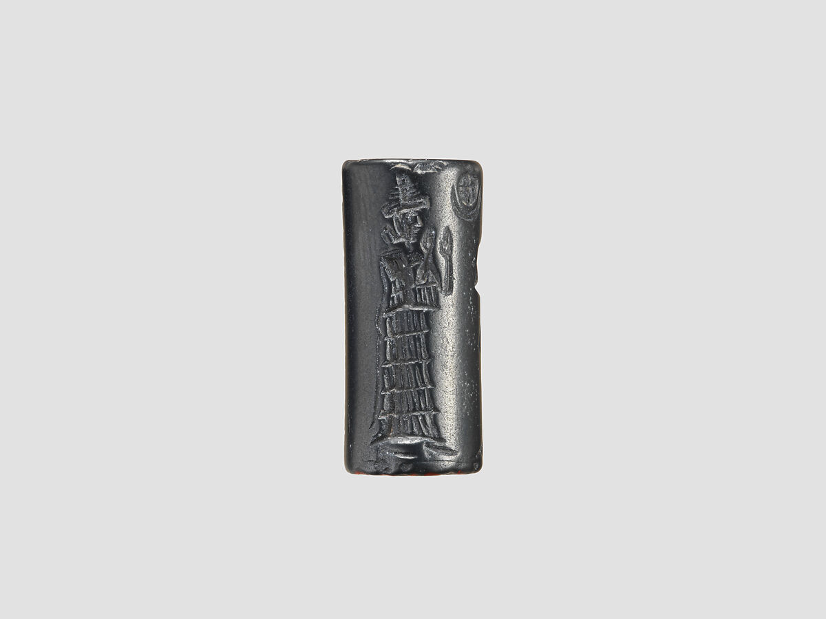 Cylinder seal, Hematite, Babylonian