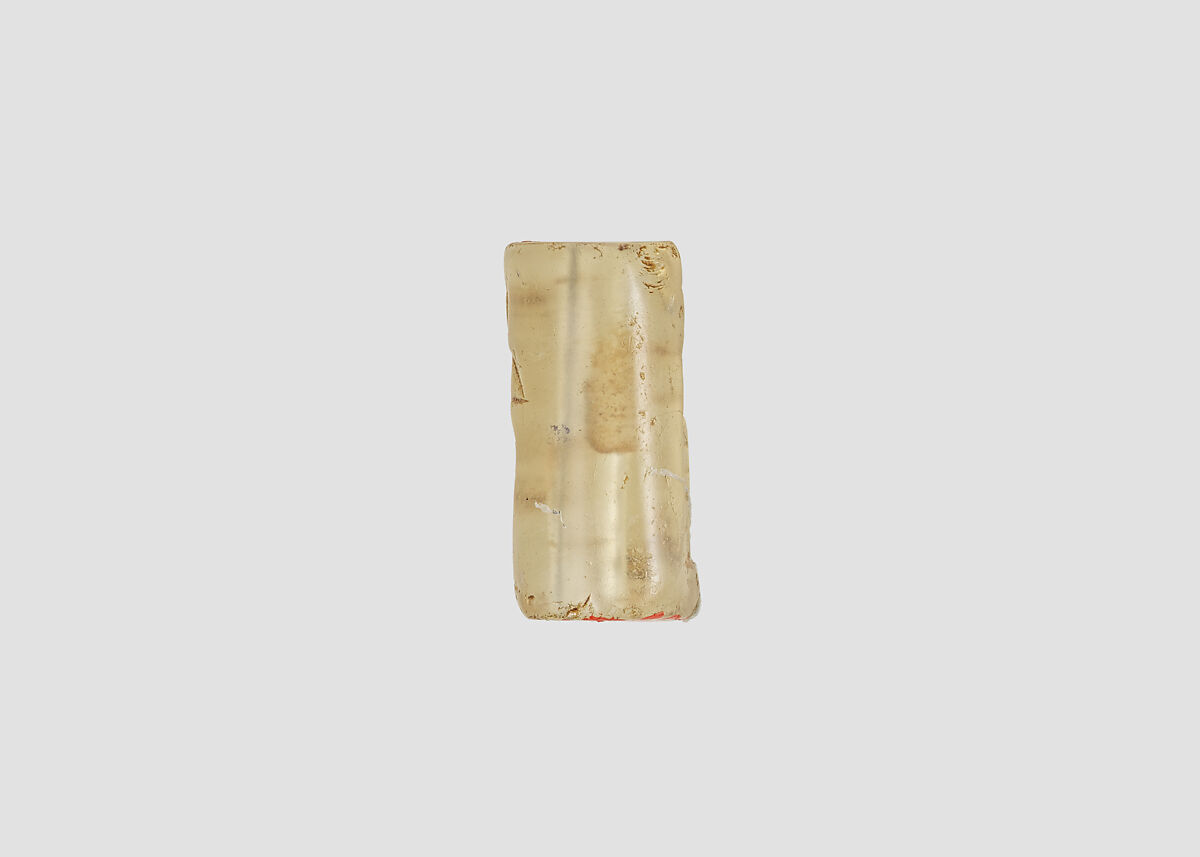 Cylinder seal, Rock crystal, Babylonian
