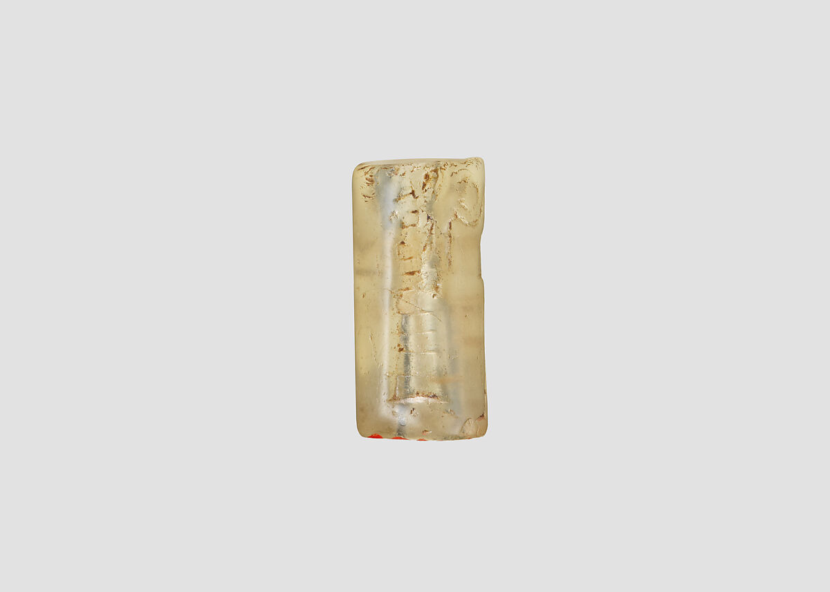 Cylinder seal, Rock crystal, Babylonian