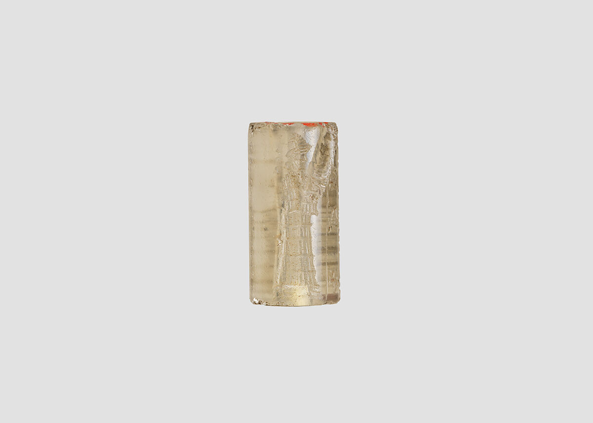 Cylinder seal, Rock crystal, Babylonian