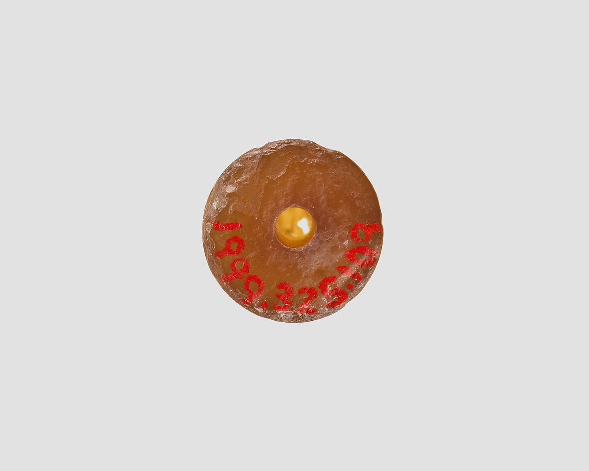 Cylinder seal, Chalcedony, brown, Achaemenid