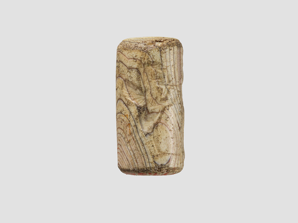 Cylinder seal, Jasper, ribbon, Achaemenid