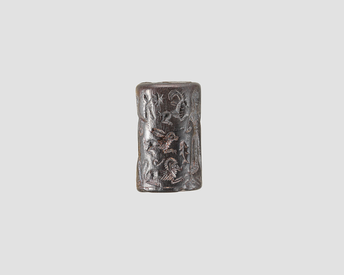 Cylinder seal, Hematite
