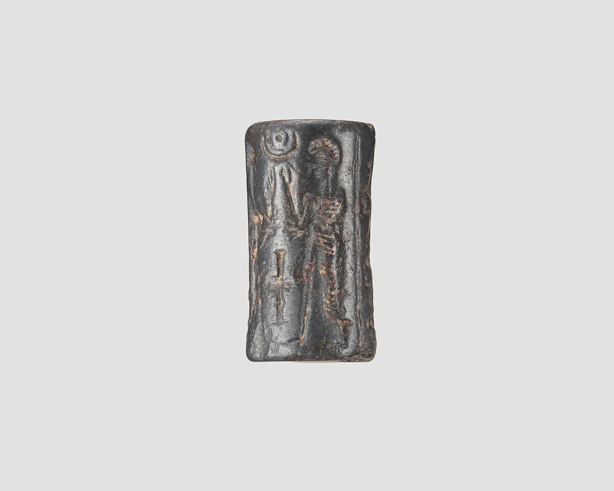 Cylinder seal, Hematite
