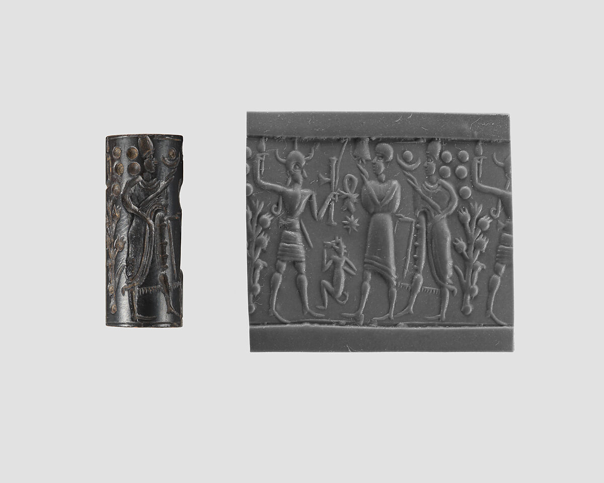 Cylinder seal, Hematite 