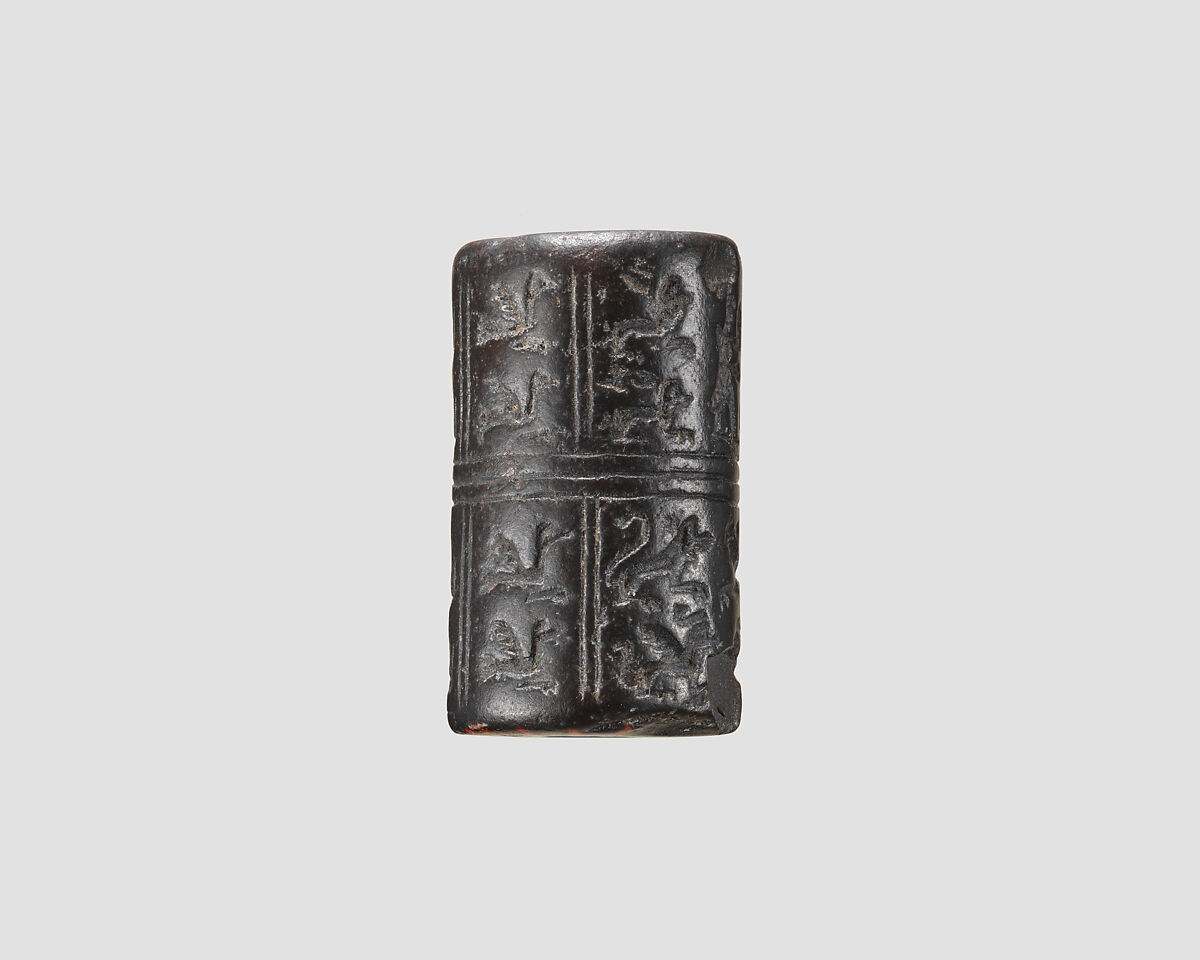 Cylinder seal, Hematite