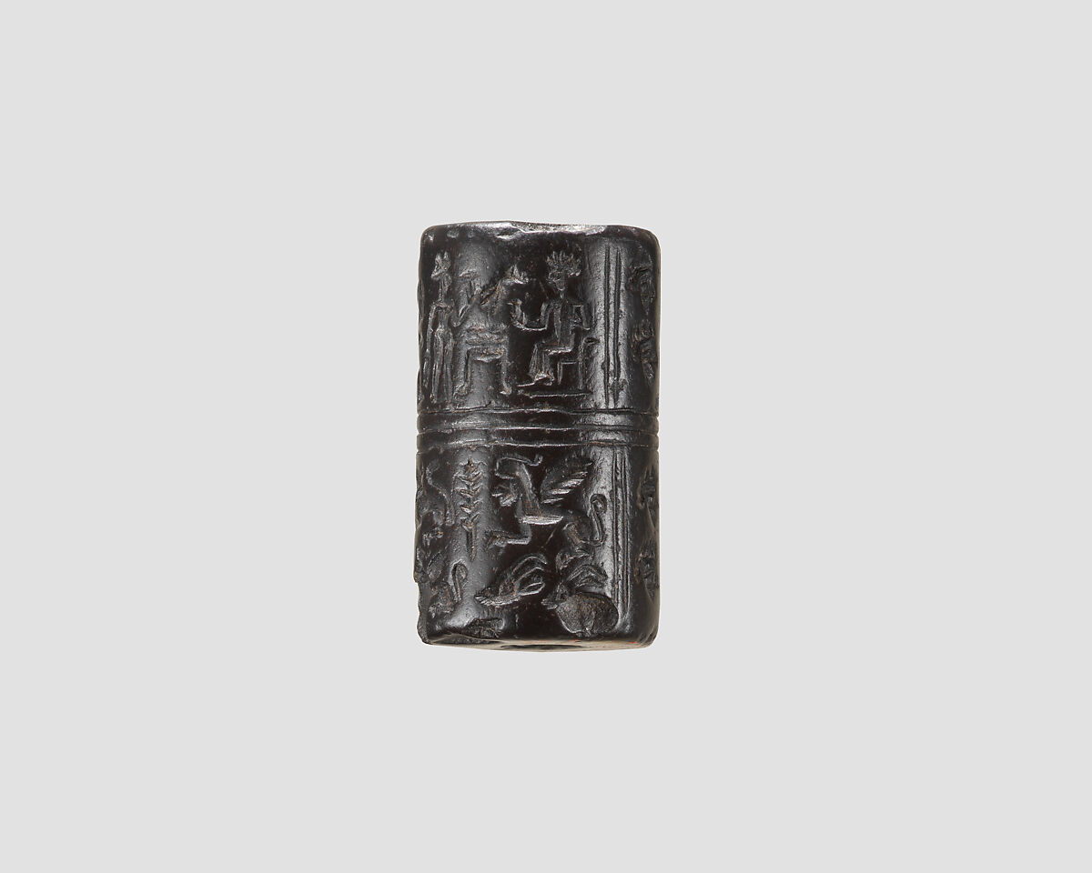 Cylinder seal, Hematite