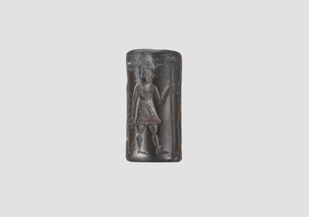 Cylinder seal, Hematite
