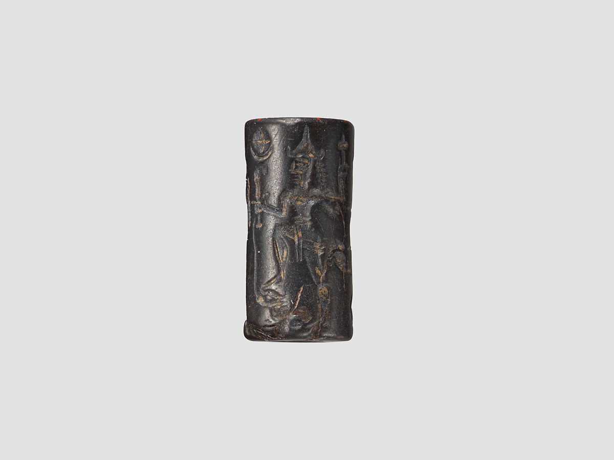 Cylinder seal, Hematite