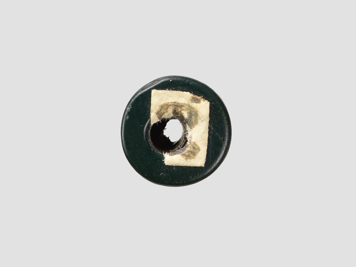 Cylinder seal, Jasper, green