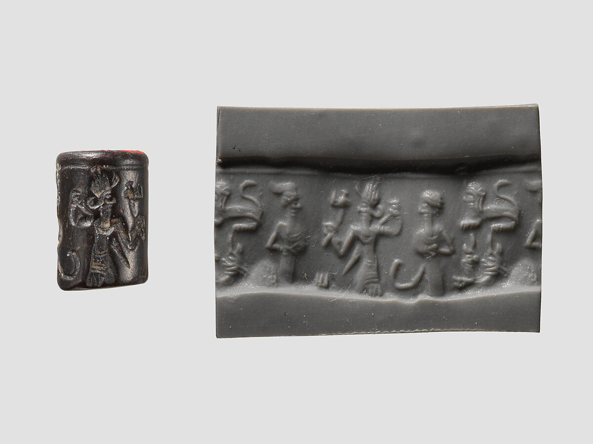 Cylinder seal, Hematite 
