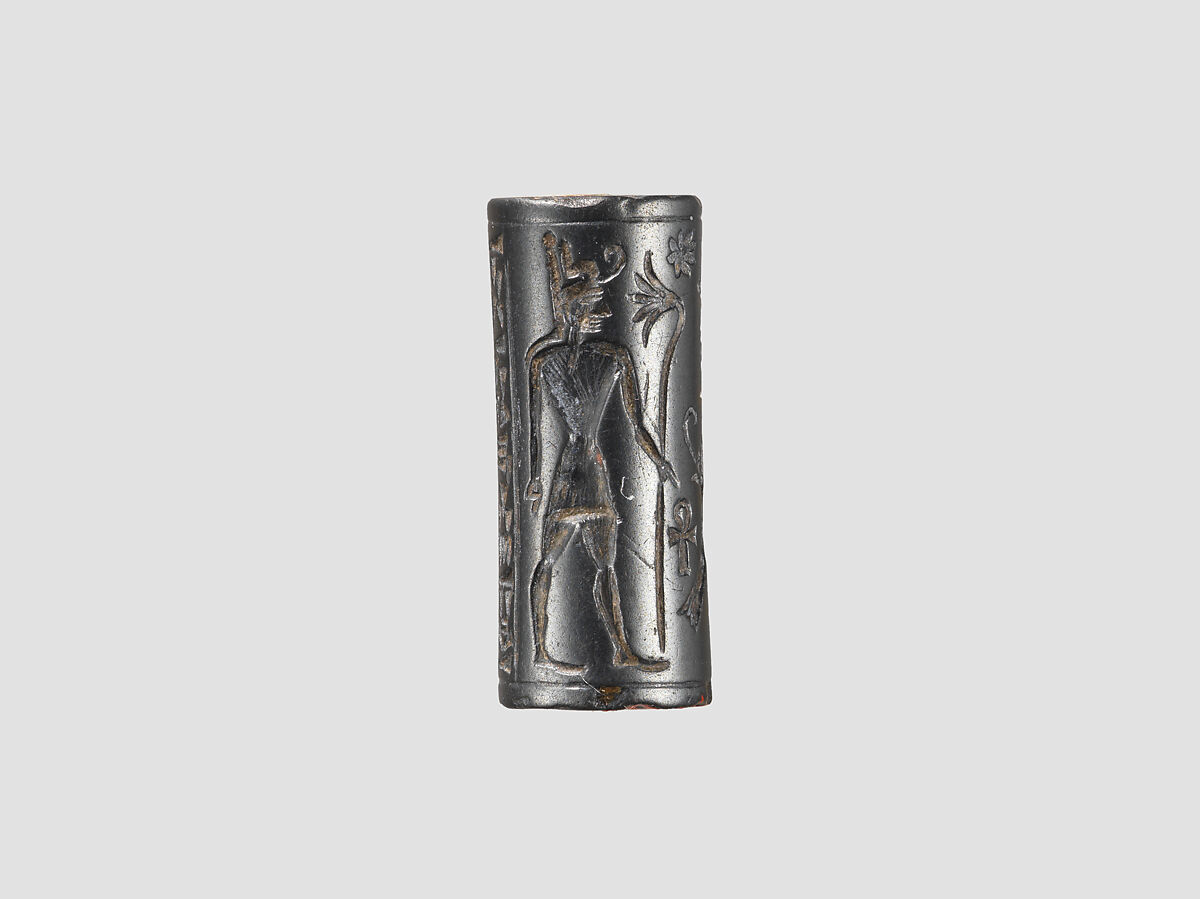 Cylinder seal, Hematite