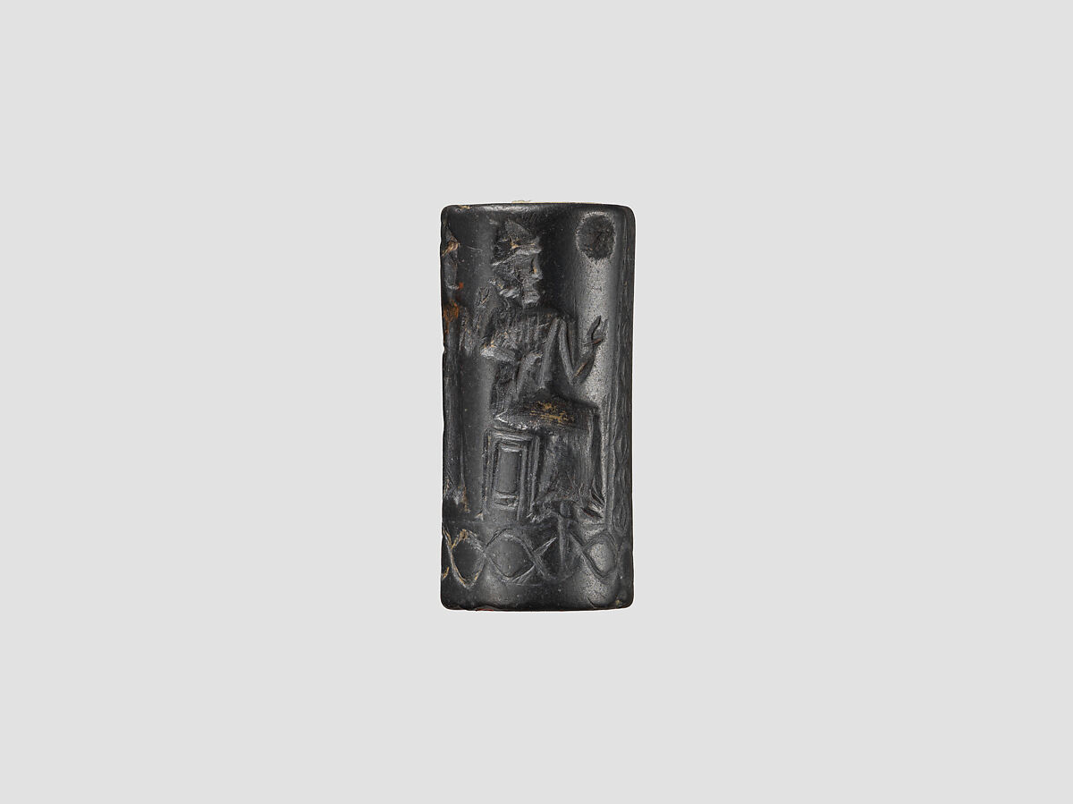 Cylinder seal, Hematite, Mitanni