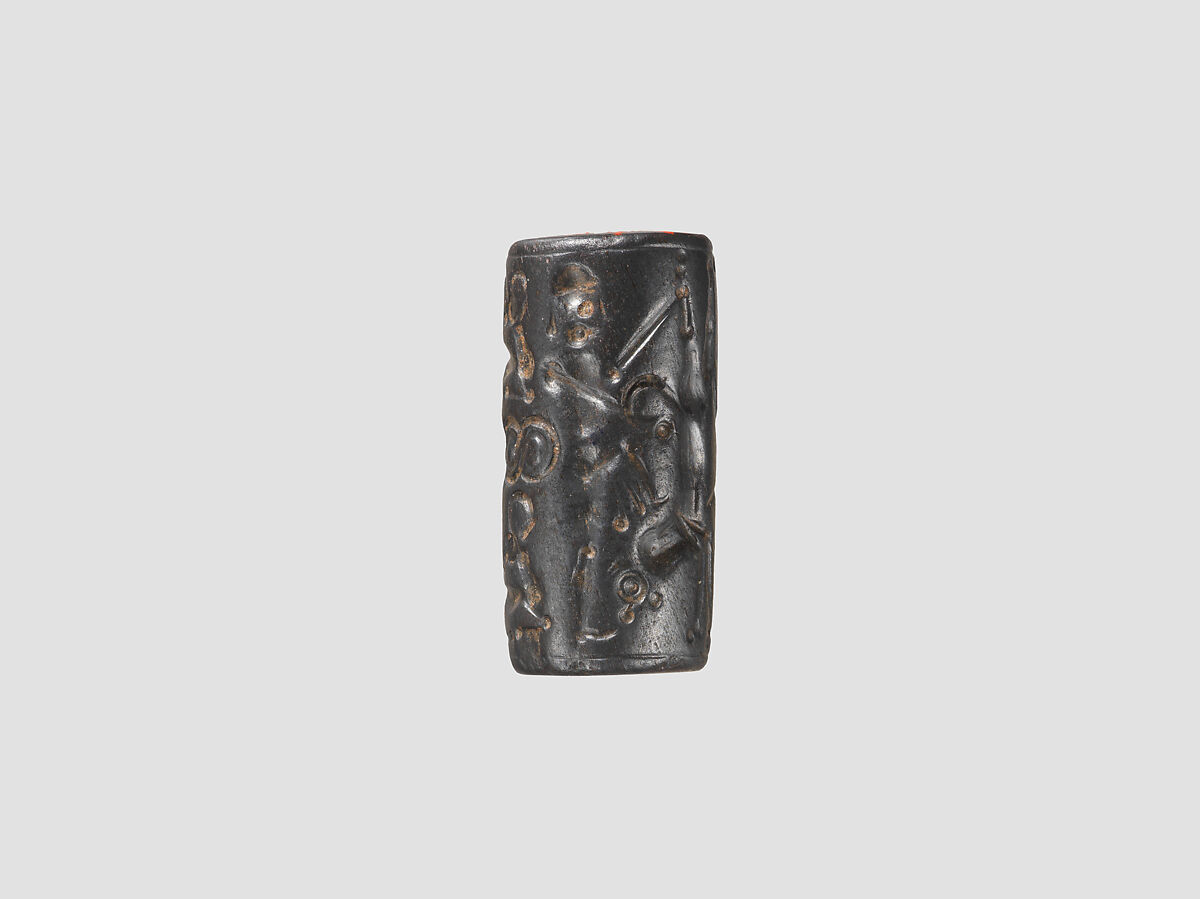 Cylinder seal, Hematite, Mitanni