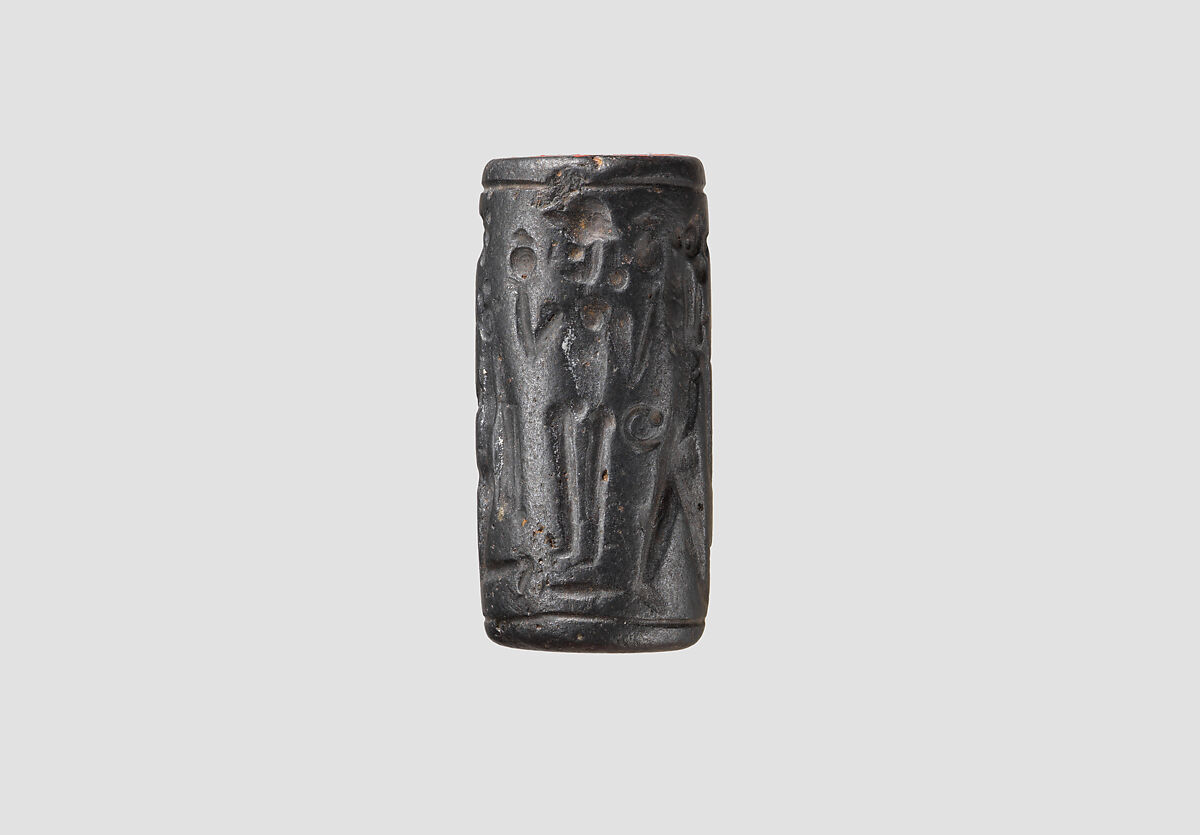 Cylinder seal, Hematite, Mitanni