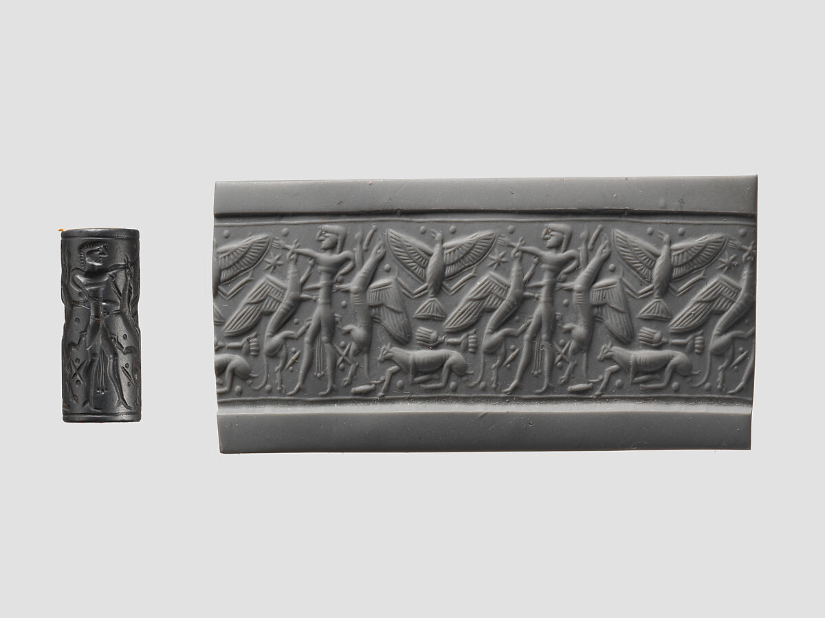 Cylinder seal, Hematite, Cypriot 