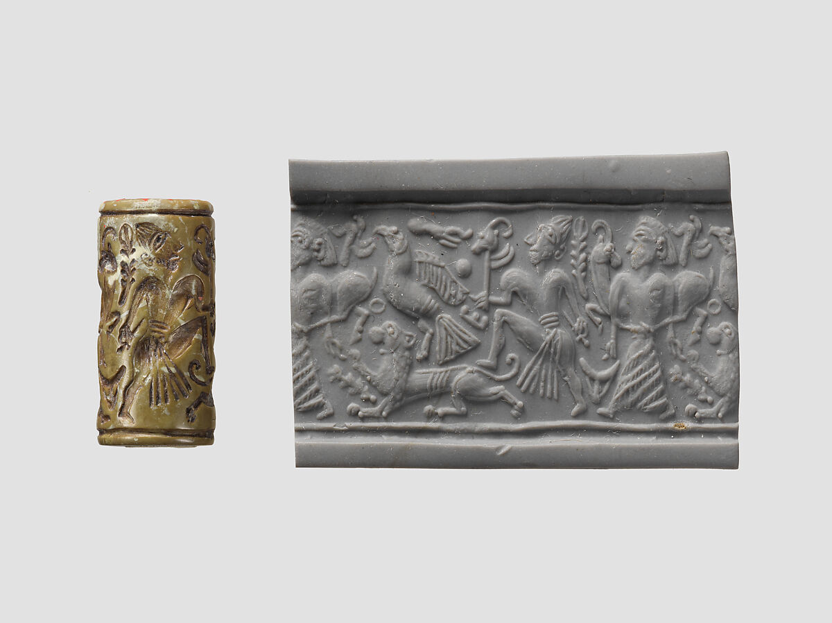 Cylinder seal, Serpentine, Cypriot 